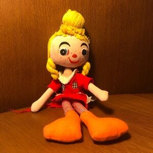 Charming Vintage Holiday Fair Raggedy Doll ✨ 1960s 14” Made in JAPAN